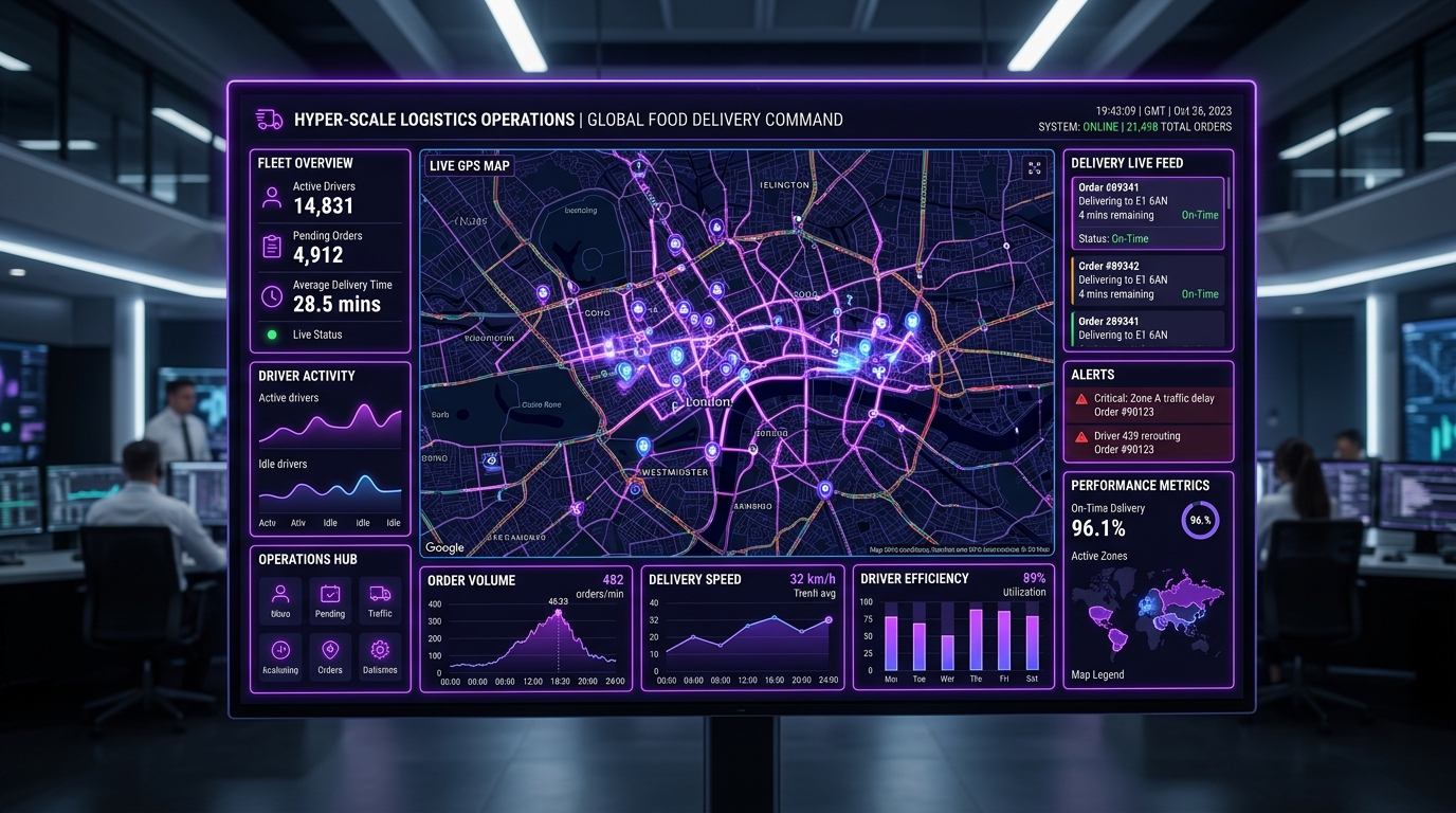 Baladi Fleet Logistics Telemetry Command Center